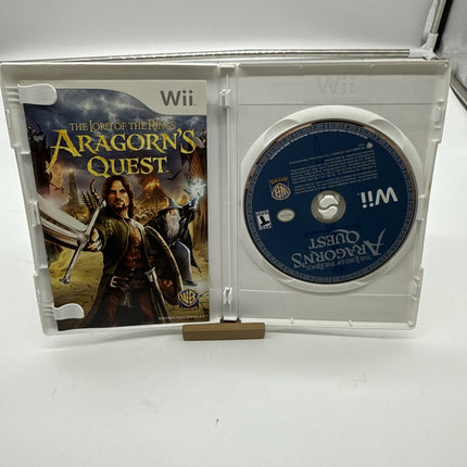 Lord of the Rings: Aragorn's Quest - Nintendo Wii - Complete w/ Manual - Tested