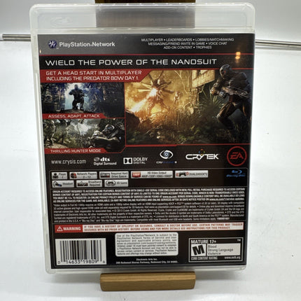 Crysis 3 - Hunter Edition (Sony PlayStation 3, 2013) Complete W/ Manual