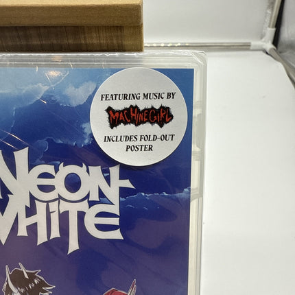 Neon White (Nintendo Switch, 2023) MachineGear W/ Fold Out Poster New Sealed