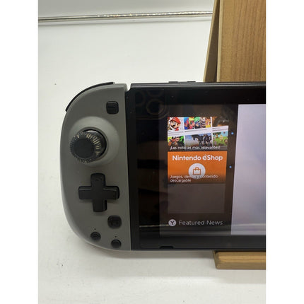 Nintendo Switch v2 Video Game Console HAC-001 Black With Adaptors And Pro Joycon