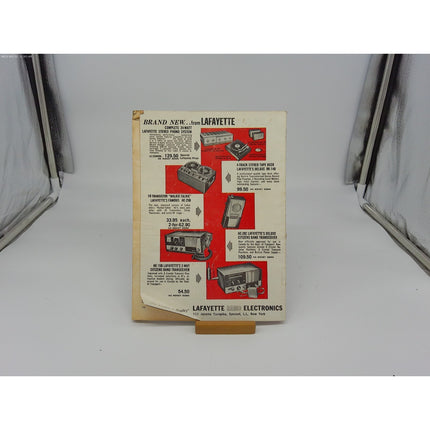 Popular Electronics Magazine 1963 January 1963 red cover issue