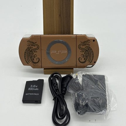 PSP-2000 Console Monster Hunter 2ndG Bronze Region Free japan SONY tested