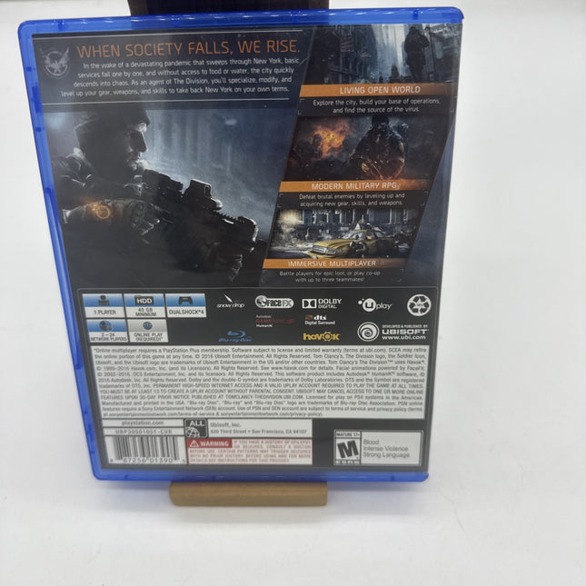 Tom Clancy's: The Division Day One Edition - Sony PlayStation 4