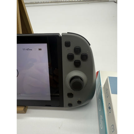 Nintendo Switch v2 Video Game Console HAC-001 Black With Adaptors And Pro Joycon