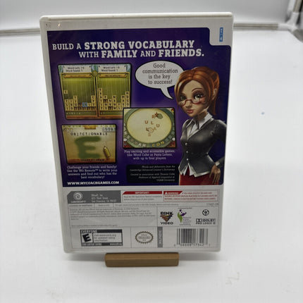 Nintendo Wii My Word Coach New Educational Language Vocabulary Learning Game 200