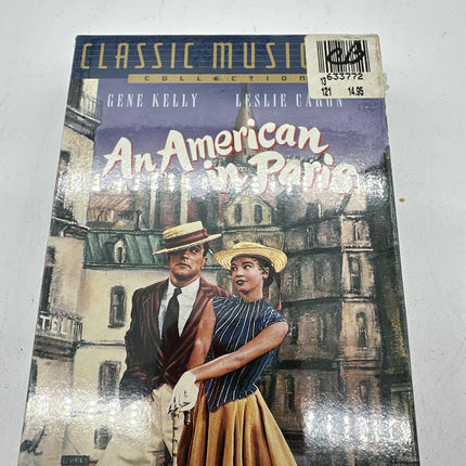 An American in Paris (VHS 1998) Gene Kelly & Leslie Caron MGM 1951 Classic NEW