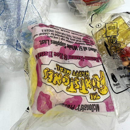 Lot of 11 Assorted MCdonalds Toy lot sealed batman flintstones flash mario