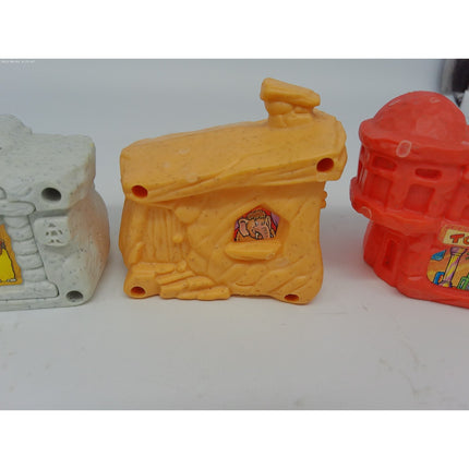 1993 -THE FLINSTONES McDonalds Happy Meal Toys -COMPLETE SET OF 5