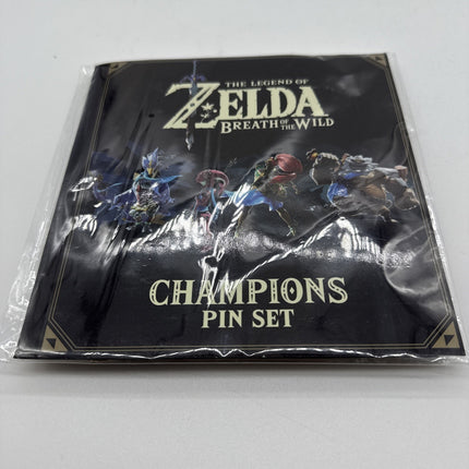 Legend of Zelda Breath Of The Wild Champions 4 Pin Set CultureFly Nintendo