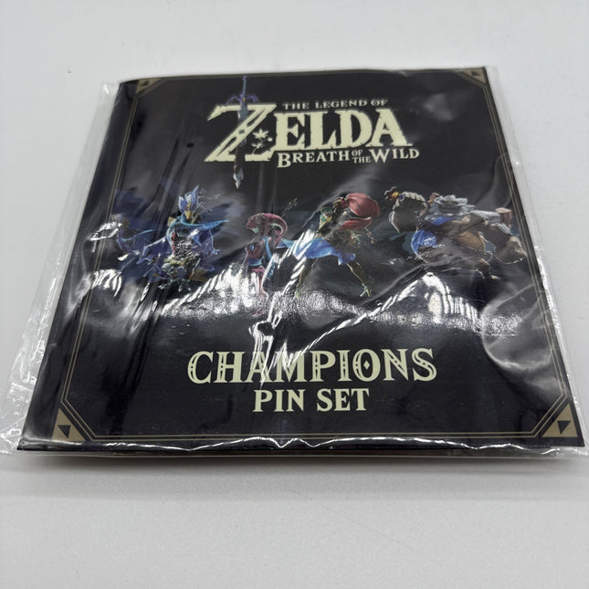 Legend of Zelda Breath Of The Wild Champions 4 Pin Set CultureFly Nintendo