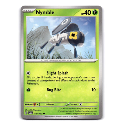 Nymble Common SV02: Paldea Evolved 019/193 NM