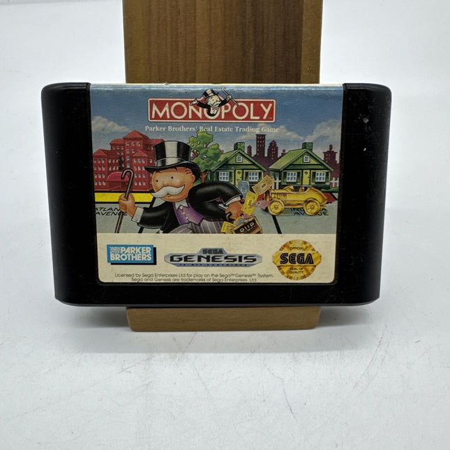 Monopoly (Sega Genesis, 1992) Cartridge Only