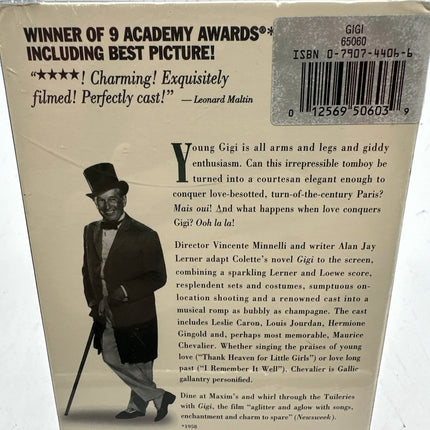 Gigi VHS 1958, 1998 MGM Musical **SEALED NEW**
