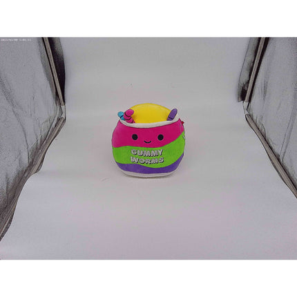 Squishmallows Silver the Gummy Worms Pack Plush NEW WOT Junk Food