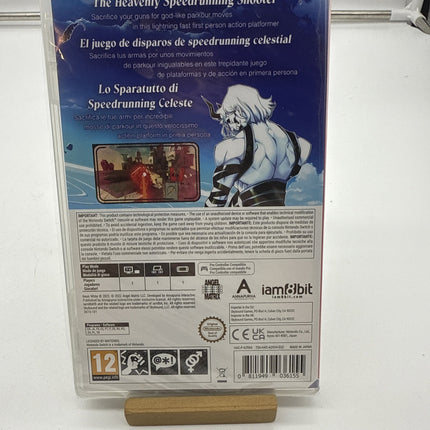 Neon White (Nintendo Switch, 2023) MachineGear W/ Fold Out Poster New Sealed