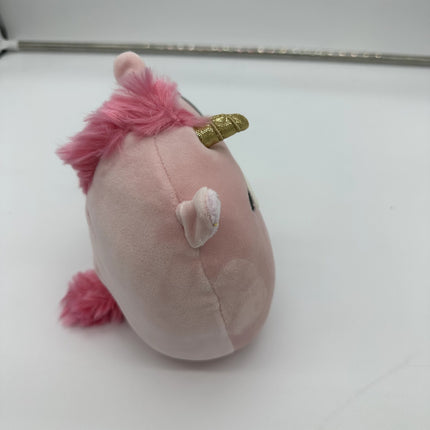 Squishmallow Mikah Pink Unicorn 7.5” Plush NWT Soft Cuddly Toy Gift Collectible