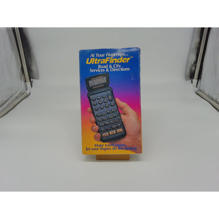 VINTAGE Ultrafinder Road & City Services & Directions with original box