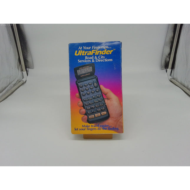 VINTAGE Ultrafinder Road & City Services & Directions with original box