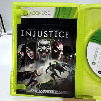 Injustice: Gods Among Us (Microsoft Xbox 360, 2013) Complete w/ Manual - Tested