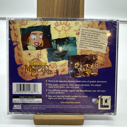 Curse of Monkey Island (PC, 1997) For Windows 95 Sealed
