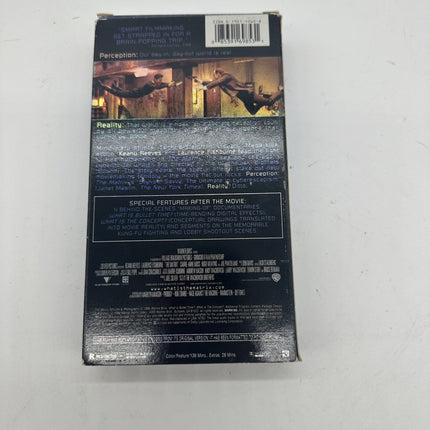 The Matrix Old Stock VHS WB Home Entertainment