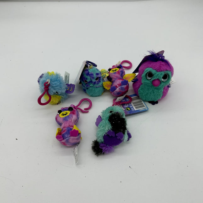 Lot Of 6 Hatchimals key chain pluush toys