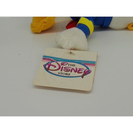 Donald Duck Mini Bean Bag NWT from the Disney Store 8" Plush Beanie Toy