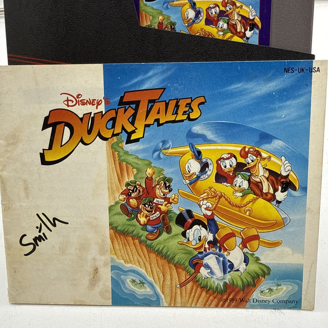 Duck Tales (Nintendo NES) Cleaned Tested Working with manual and sleeve
