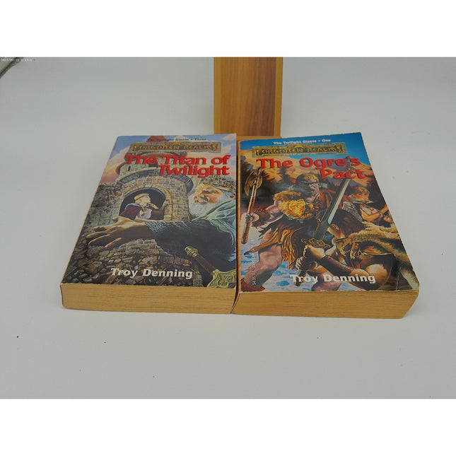 Forgotten Realms Troy Denning The Twilight Giant Trilogy Paperback First Edition