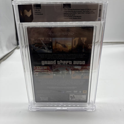 GTA San Andreas PS2 Graded & Sealed WATA 10 A++