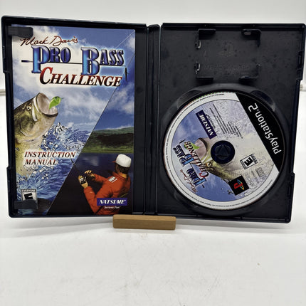 Mark Davis Pro Bass Challenge + Reg Card PS2 PlayStation 2 DD Complete CIB - ..