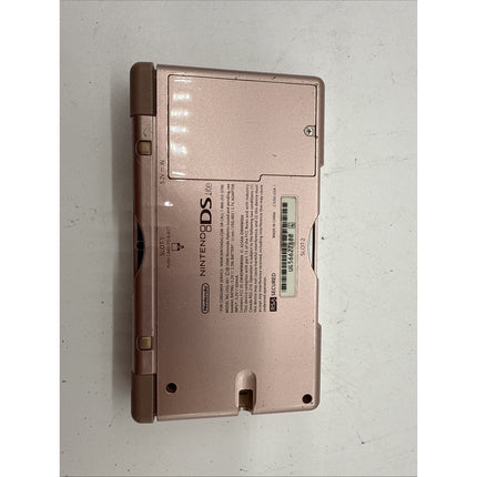 Nintendo DS Lite - Metallic Rose - With Charger - Tested and Working - Fast Ship