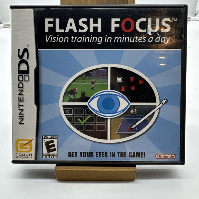 Flash Focus Nintendo DS Video Game with Manual Tested and Working