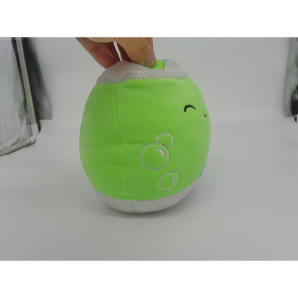 Squishmallow 7.5" Gist The Soda NEON PLUSH Like New Pillow Small Happy soda can