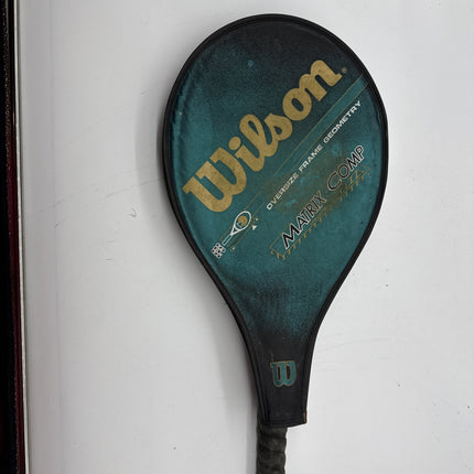 WILSON Matrix Comp Oversize Titanium Tennis Racket 4 3/8 Grip Needs REstringd