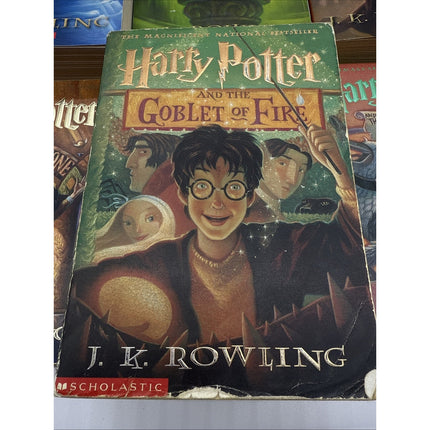 Harry Potter Paperback Book Set Paperback 1999-2009 Scholastic 1-7 First Printin