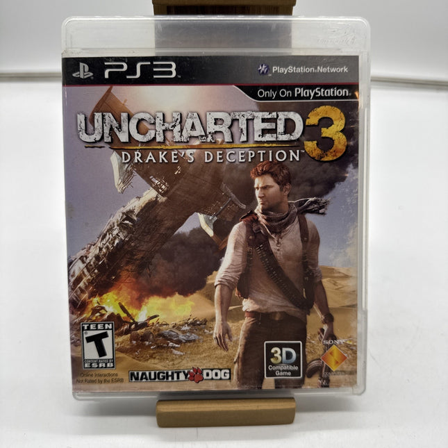Uncharted 3: Drake's Deception (Sony PlayStation 3, 2011) Complete