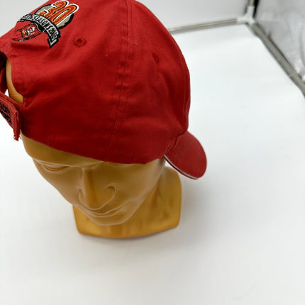Vintage Tampa Bay Buccaneers Hat Cap Black Red 2005 Stadium Club NFL Football
