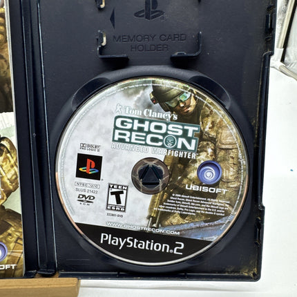 Tom Clancy's Ghost Recon Advanced Warfighter PS2 COMPLETE CIB