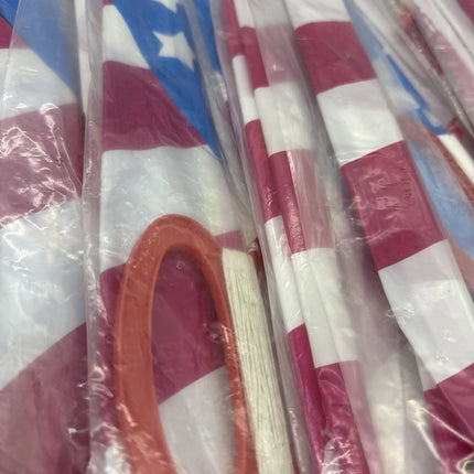 Lot Of 22 New American Flag Style Single Line Kite Easy To Fly Children Kids