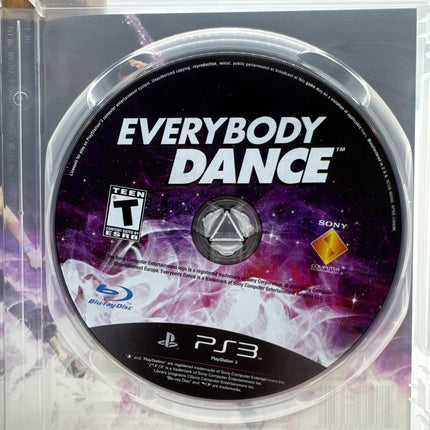 EVERYBODY DANCE Playstation 3 PS3 Complete CIB w/ Box, Manual Good