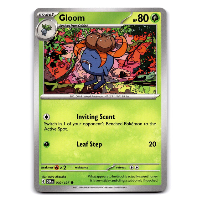Gloom Common SV03: Obsidian Flames 002/197 NM