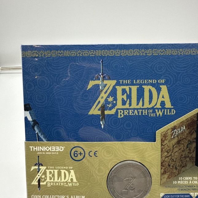 THE LEGEND OF ZELDA BREATH OF THE WILD COIN COLLECTOR'S ALBUM NINTENDO 2018 O7