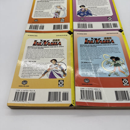 Inuyasha Manga Volume 2, 3, 4, 13 Art By Rumiko Takahashi English Manga