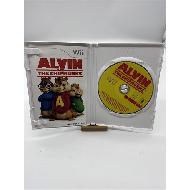 Alvin and the Chipmunks (Nintendo Wii, 2007) Complete CIB VG