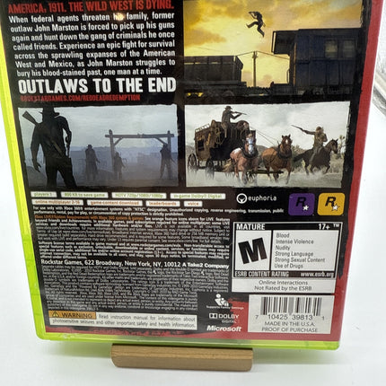 Red Dead Redemption Xbox 360 DD Complete CIB - (See Pics)