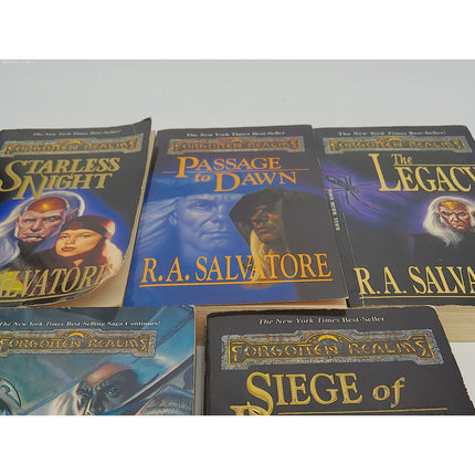 Lot of 5 Forgotten Realms Paperback Books