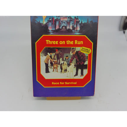 The Wonderful World of Disney Three on the Run VHS