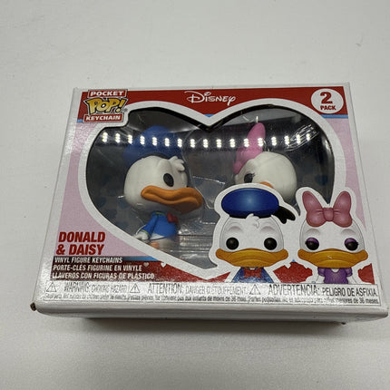 Funko Pocket Pop! Disney Donald & Daisy 2 Pack Vinyl Figure Keychains