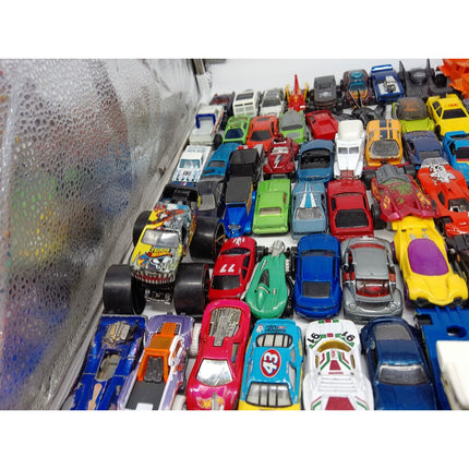 Hot Wheels, Huge Lot 140 Used Loose Matchbox & Hot Wheels & Unbrand Diecast Cars